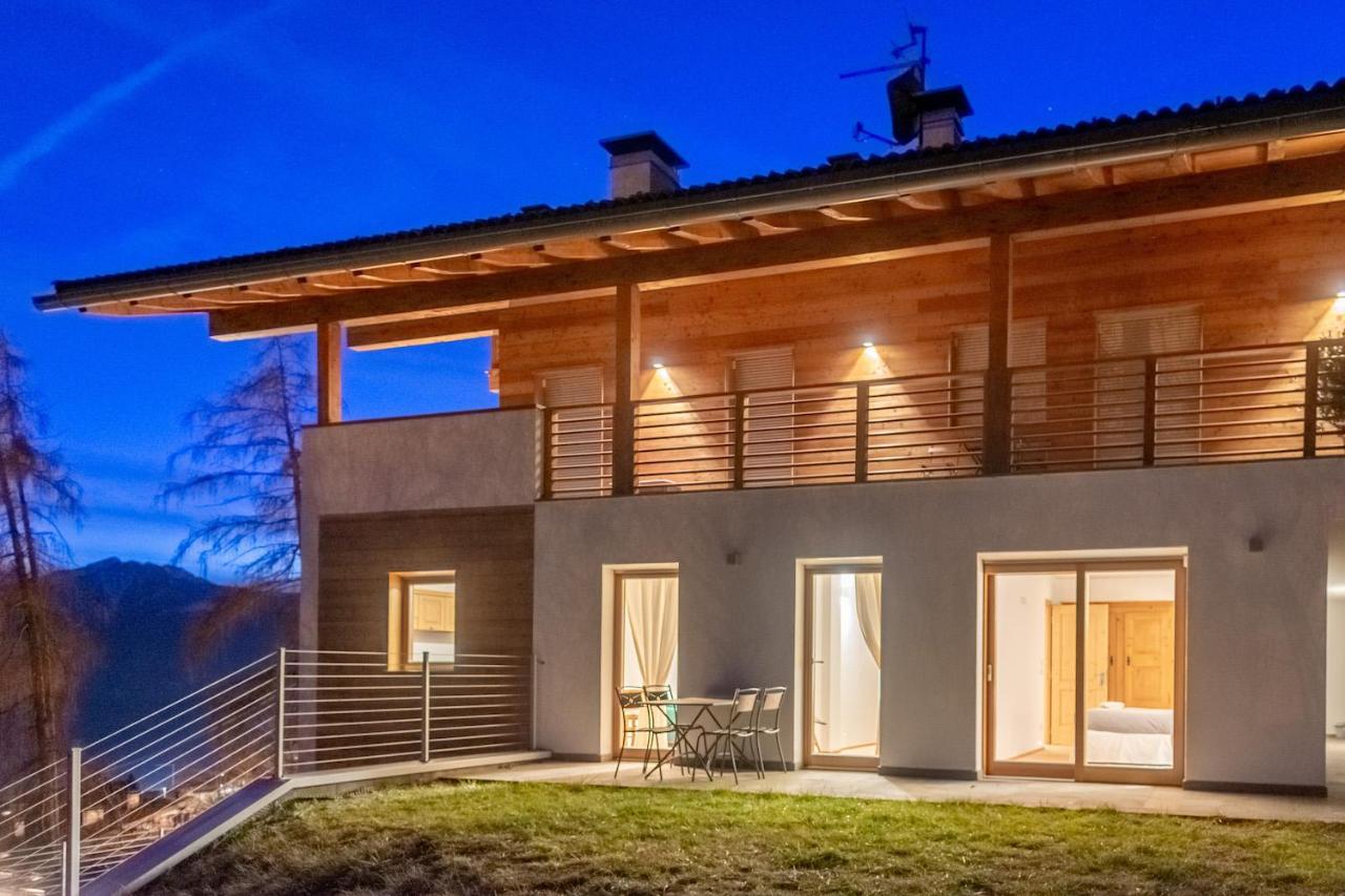 Chalet Schwarzhorn Apartment Varena Bagian luar foto