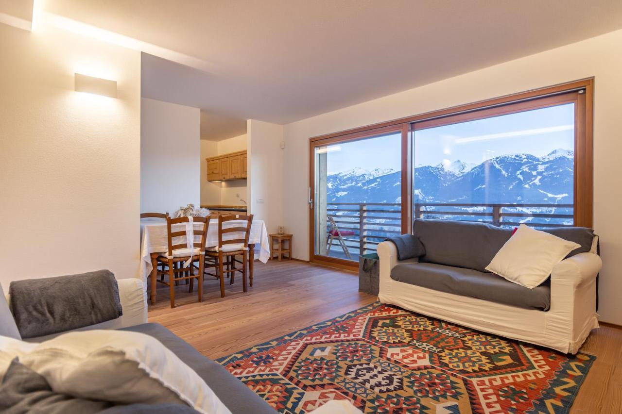 Chalet Schwarzhorn Apartment Varena Bagian luar foto